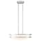 Access Lighting Solero, LED Pendant or SemiFlush, Brushed Steel Finish, Acrylic Lens Acrylic 20469LEDD-BS/ACR - alternate 2